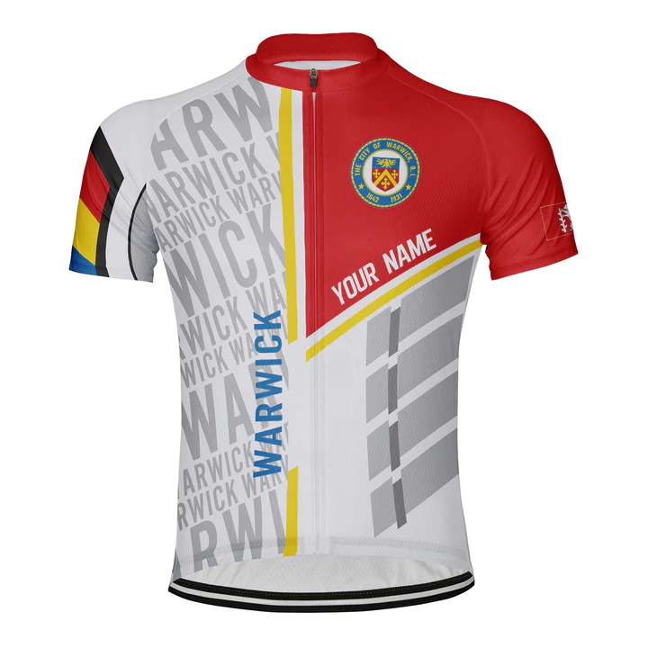 Customized Warwick Short Sleeve Cycling Jersey for Men