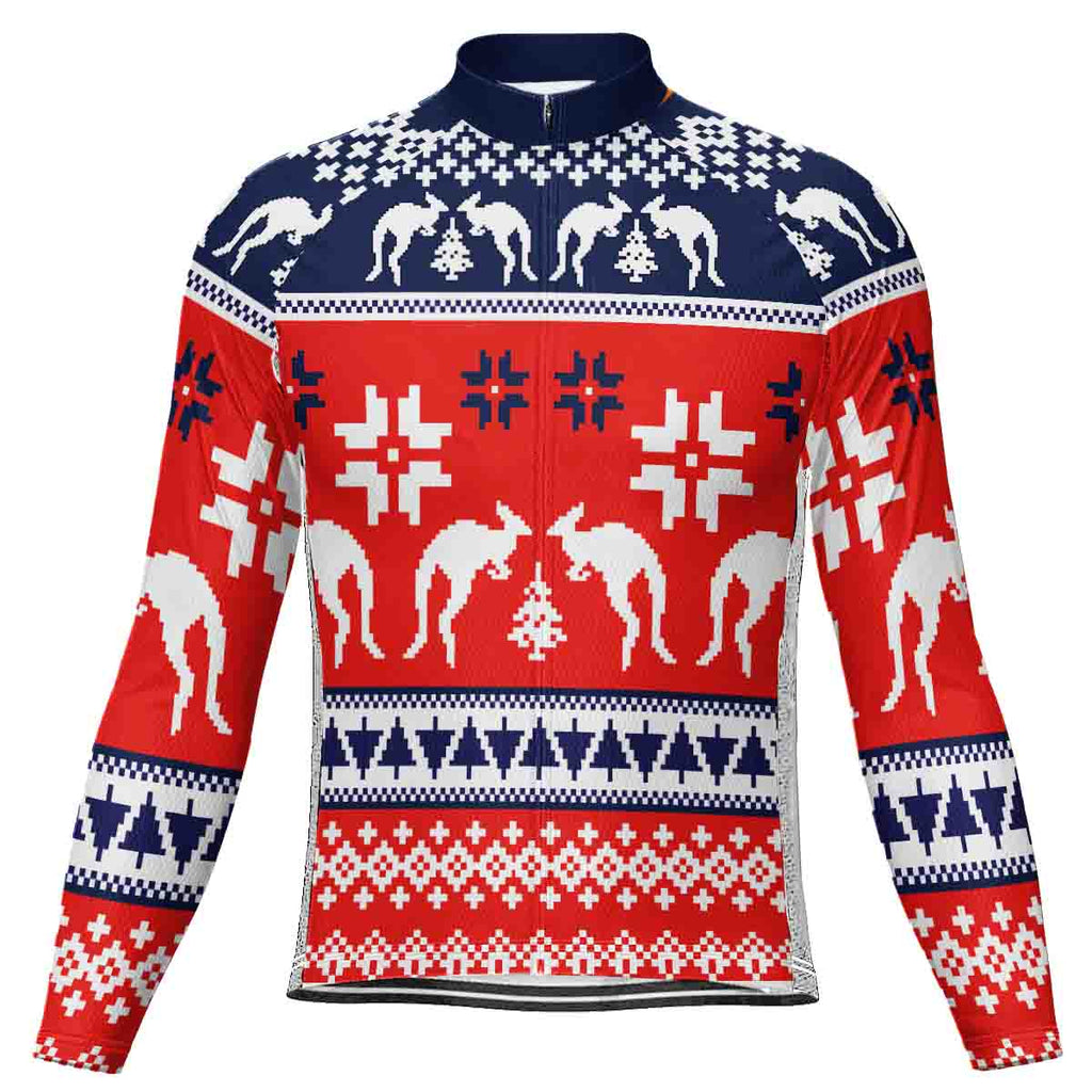 Personalized Christmas Winter Thermal Fleece Long Sleeve For Men