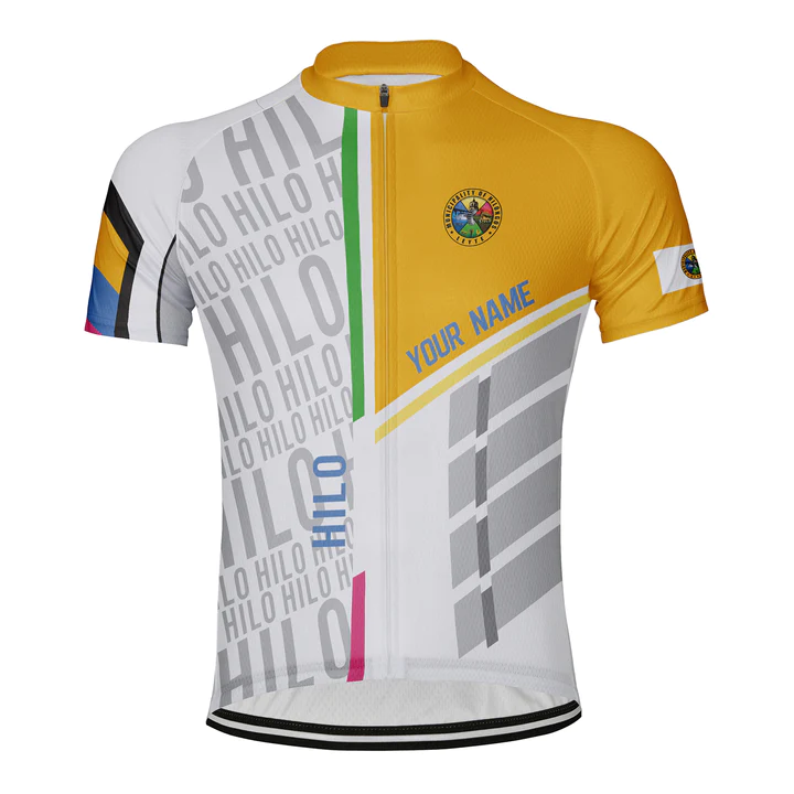 Customized Hilo Short Sleeve Cycling Jersey for Men