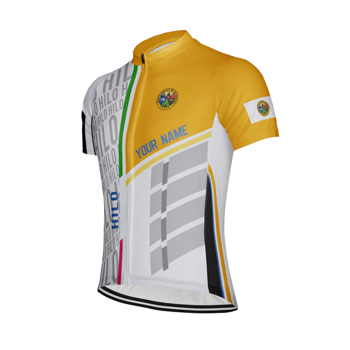 Customized Hilo Short Sleeve Cycling Jersey for Men OS Cycling Store