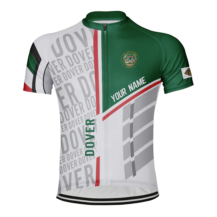 Customized Dover Short Sleeve Cycling Jersey for Men