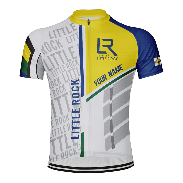 Customized Little Rock Short Sleeve Cycling Jersey for Men