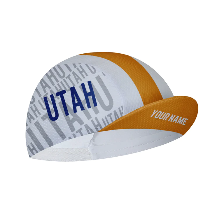 Customized Utah Cycling Cap Sports Hats OS Cycling Store