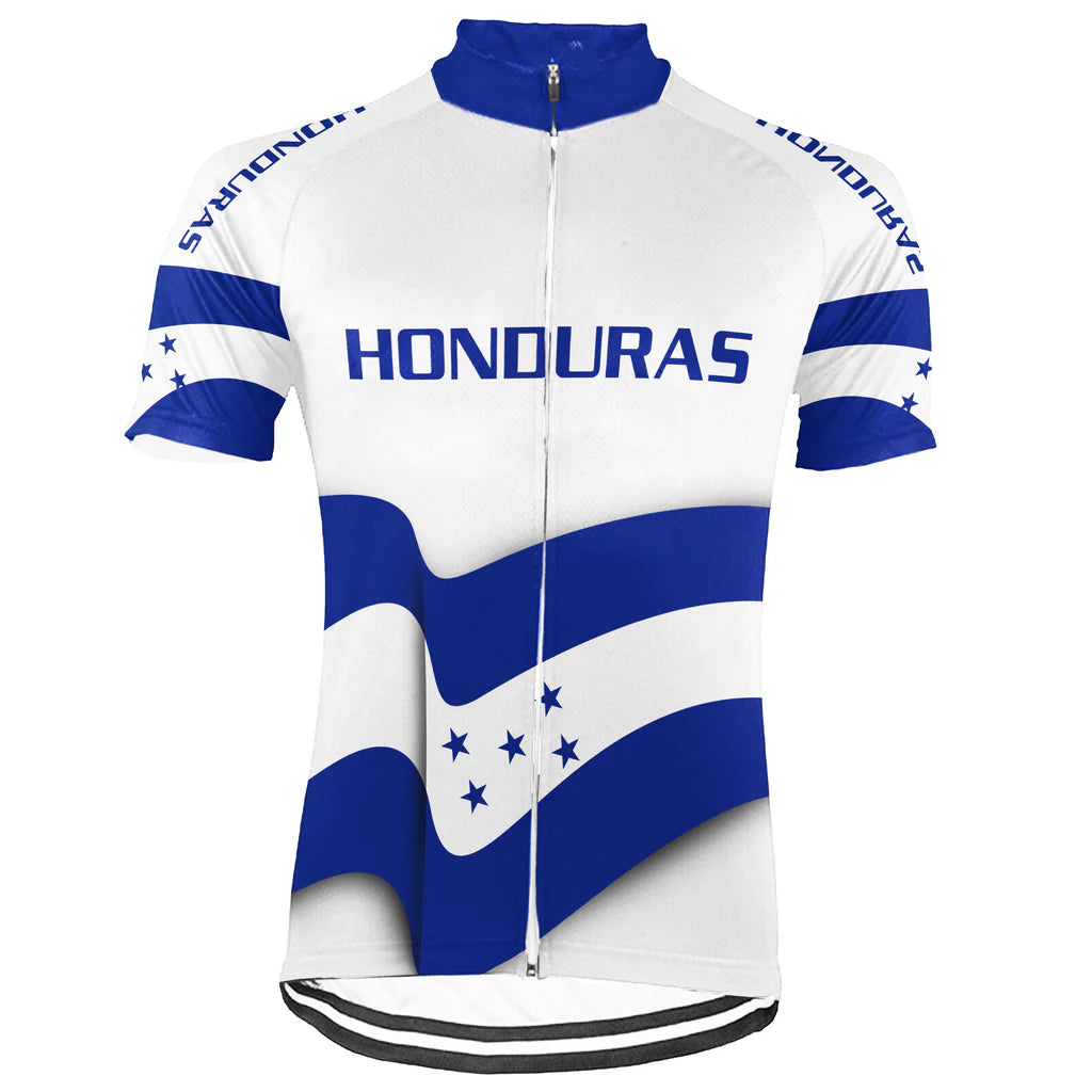 Customized Honduras Short Sleeve Cycling Jersey For Men and Women
