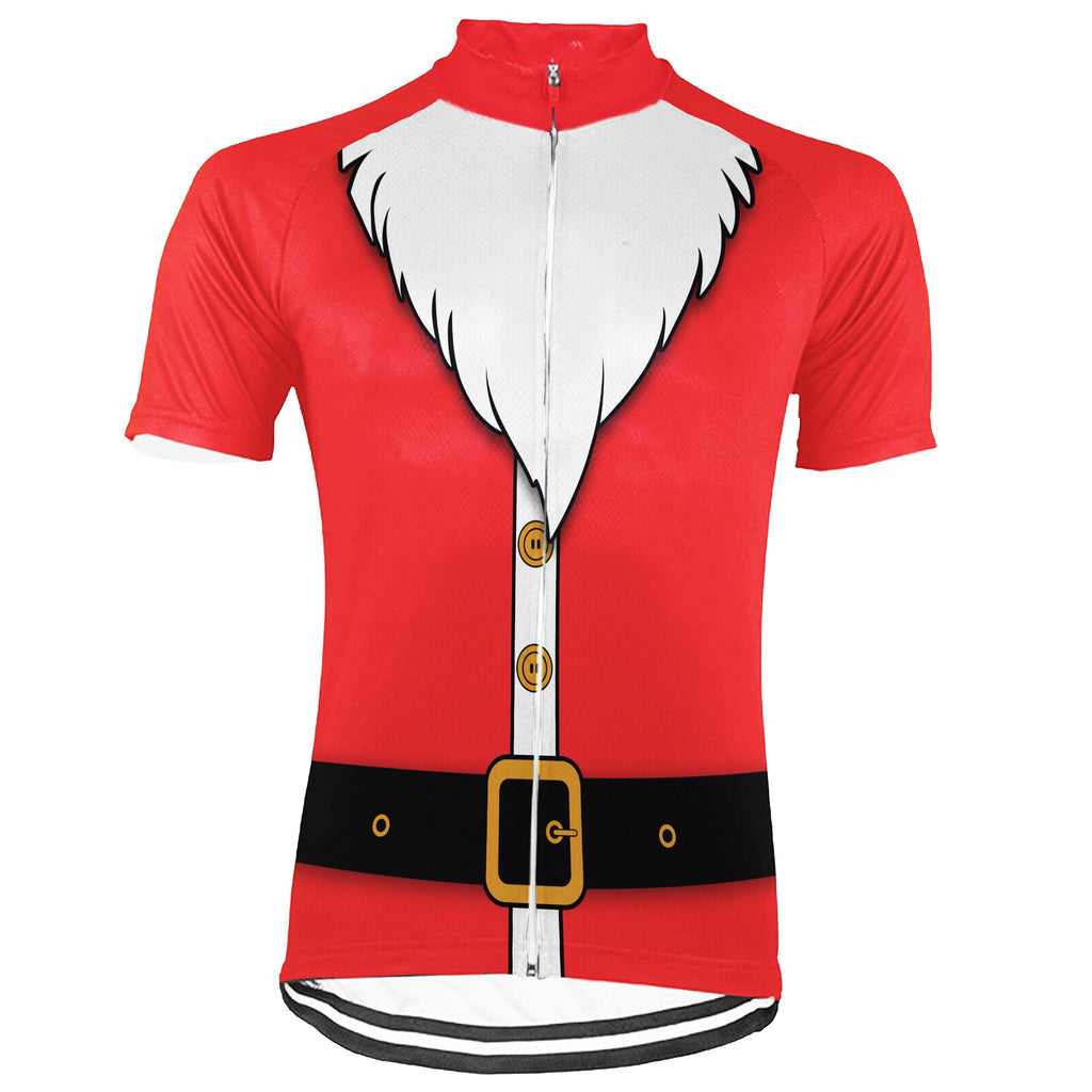 Christmas Collection-Customized Christmas Short Sleeve Cycling Jersey For Men