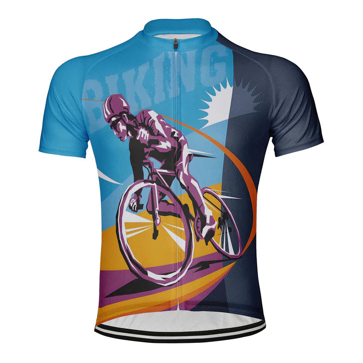Customized Biking Cycling Jersey Short Sleeve