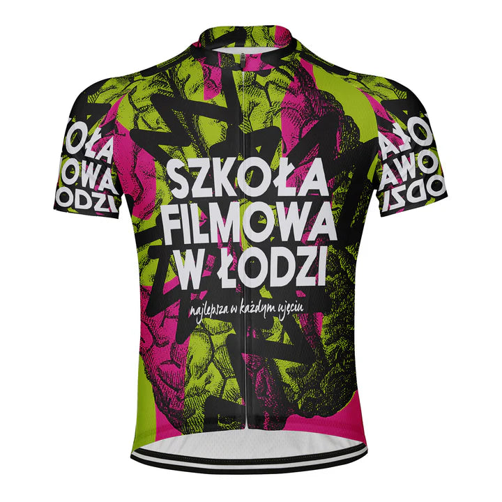 Customized Szkola Filmowa w Łodzi Cycling Jersey Short Sleeve