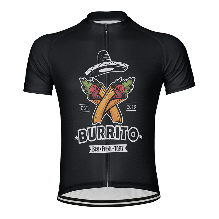 Customized Burrito Cycling Jersey Short Sleeve