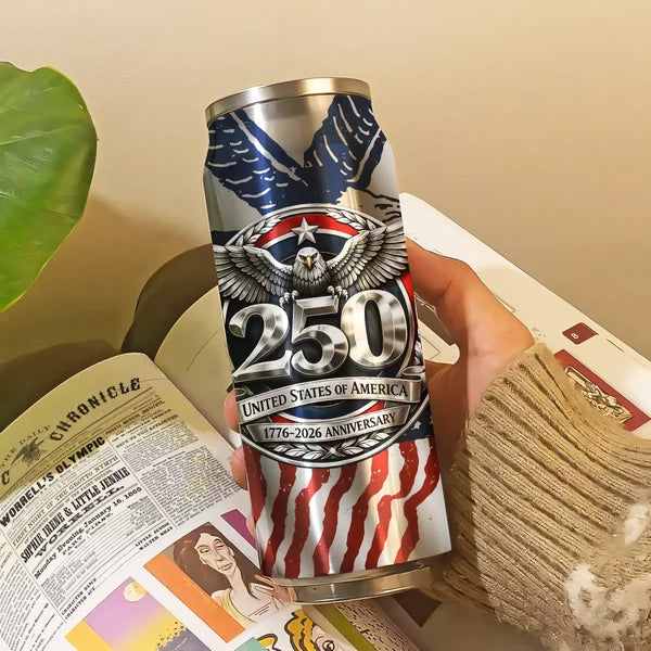 America 250 Thermos Cup – Patriotic USA Thermos Cup 1776–2026