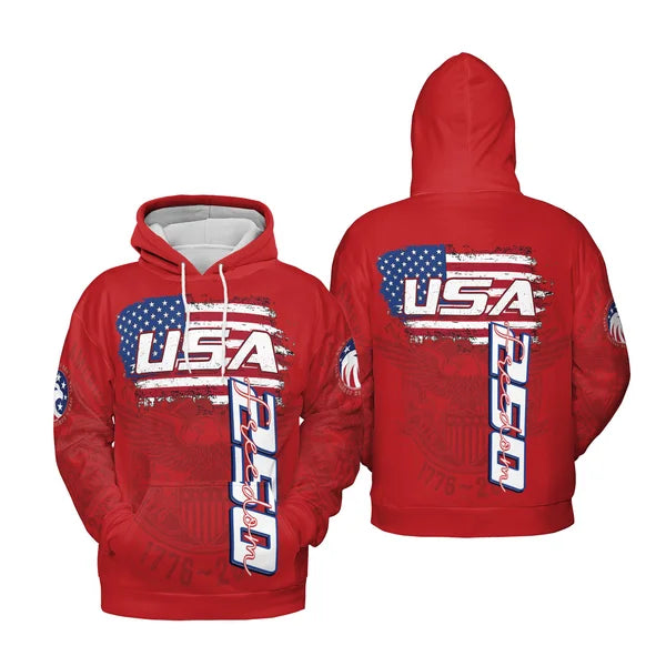 Customized America 250th Anniversary Hoodie Meaningful Gift For Men
