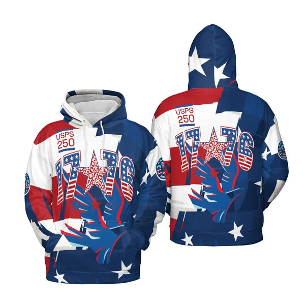 Customized America 250th Anniversary Hoodie Meaningful Gift For Men