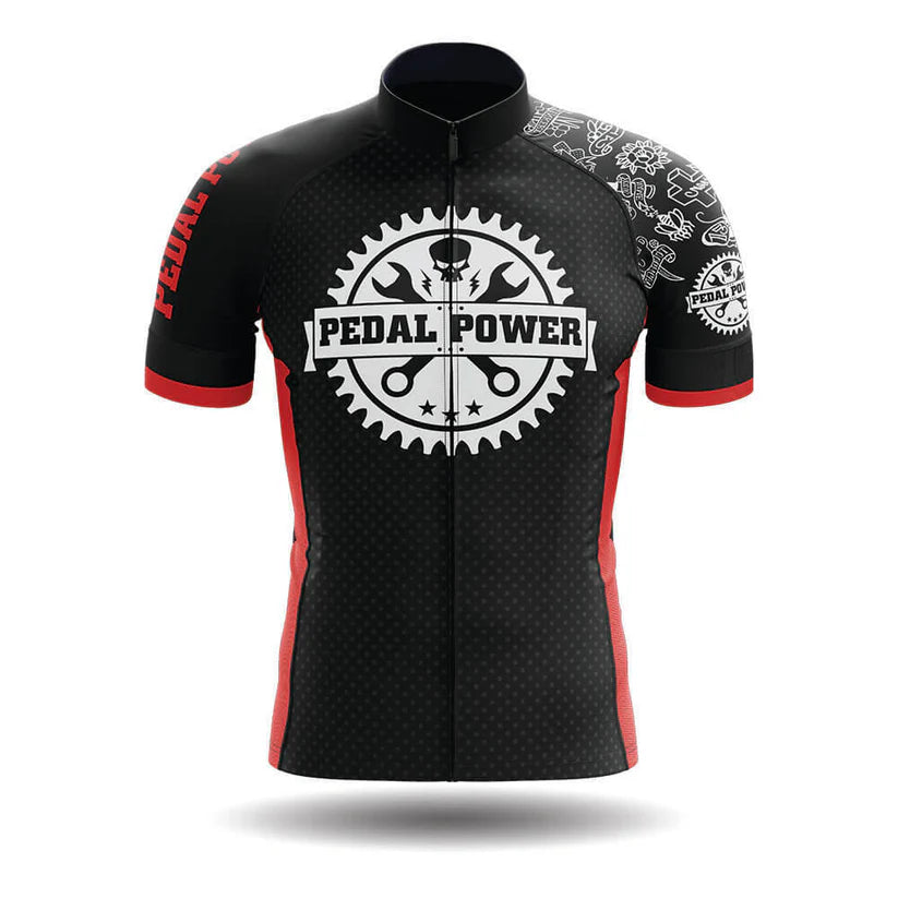 Customized Pedal Short Sleeve Cycling Jersey