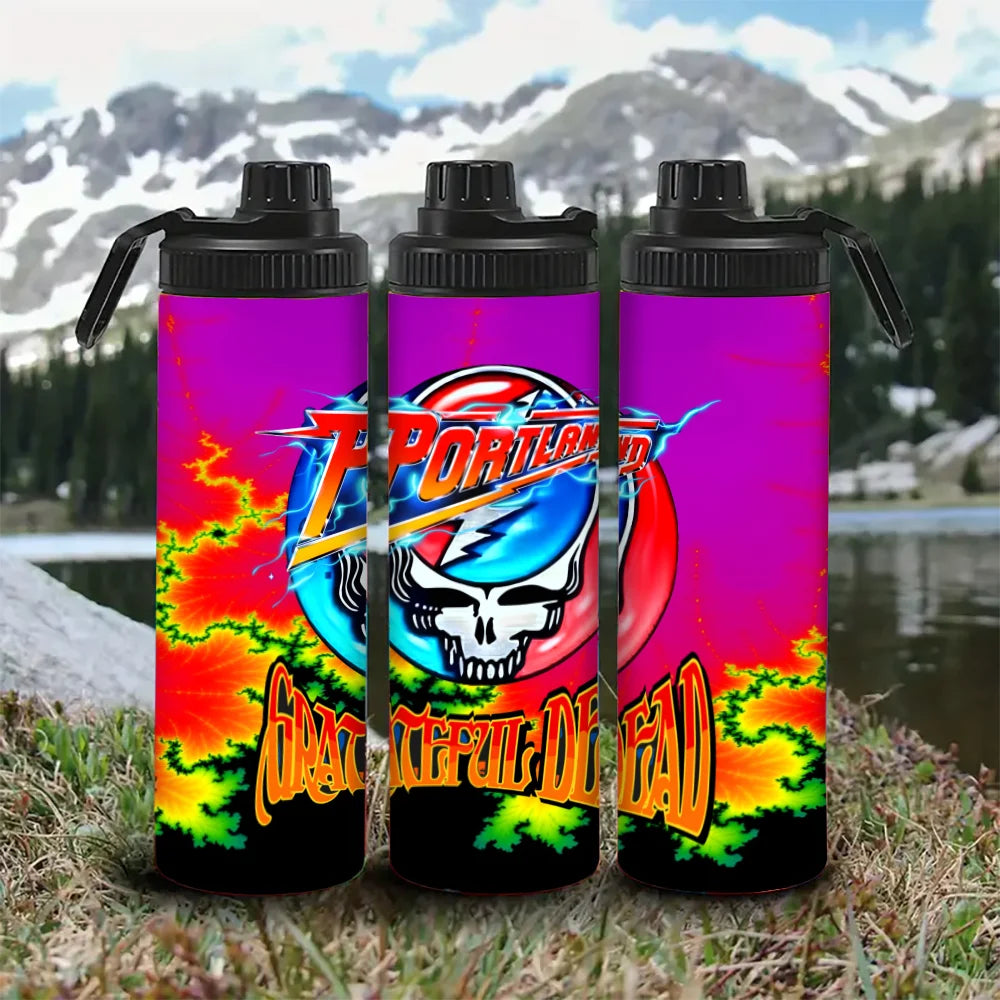 Halloween Portland Grateful Dead Cycling Water Cup