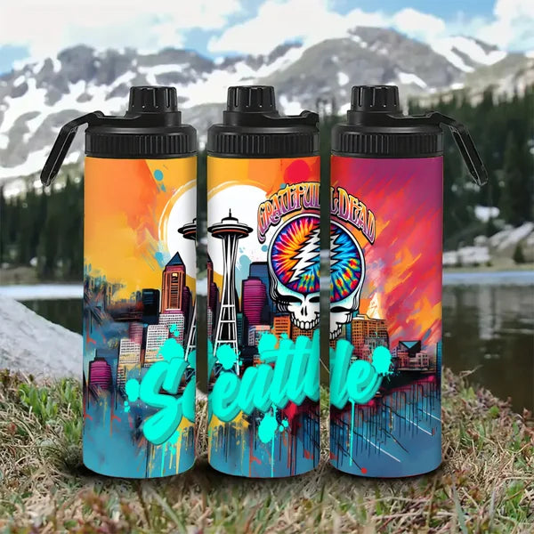 Seattle Grateful Dead Cycling Water Cup