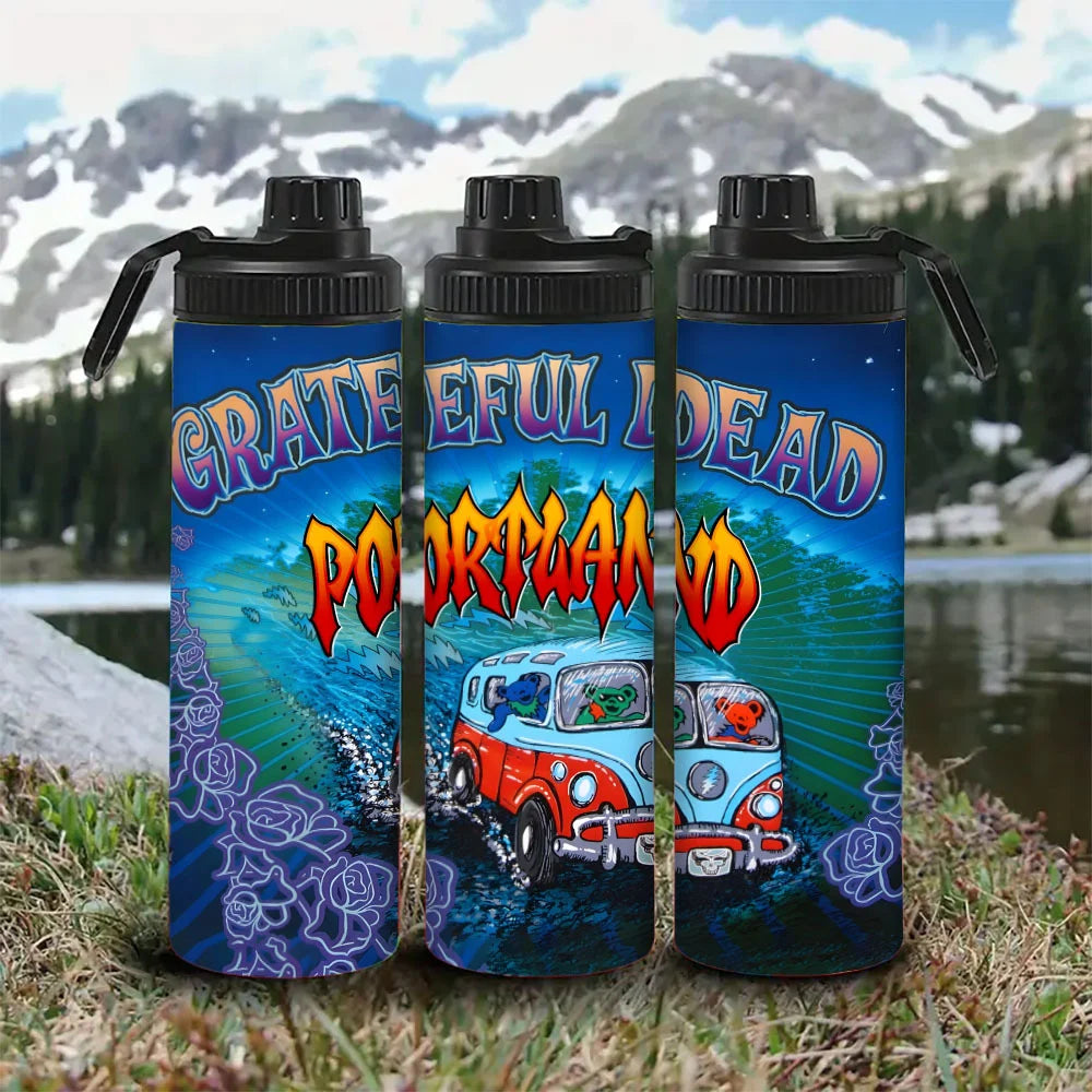 Halloween Portland Grateful Dead Cycling Water Cup