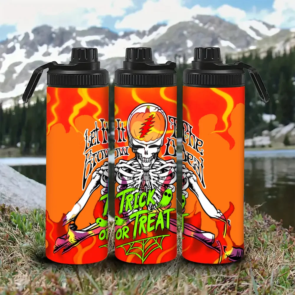 Halloween Grateful Dead Cycling Water Cup