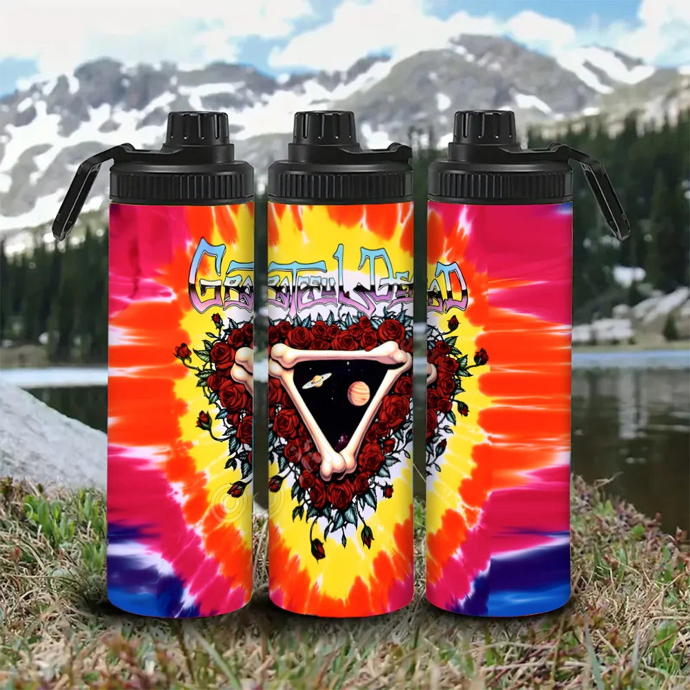 Halloween Grateful Dead Cycling Water Cup