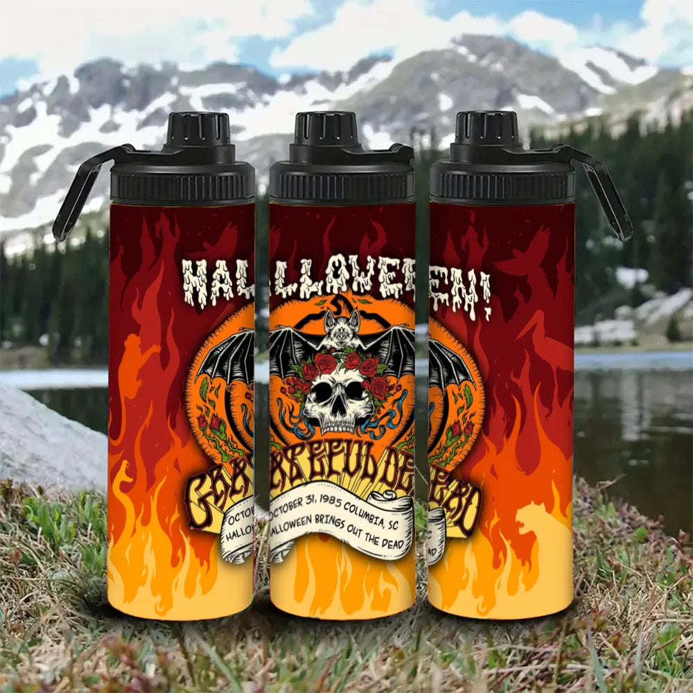 Halloween Grateful Dead Cycling Water Cup