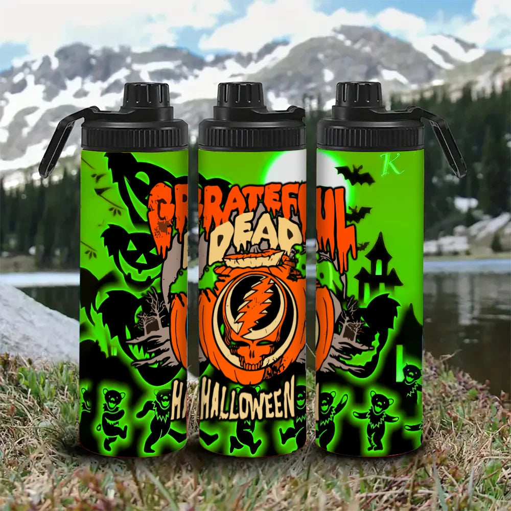 Halloween Grateful Dead Cycling Water Cup