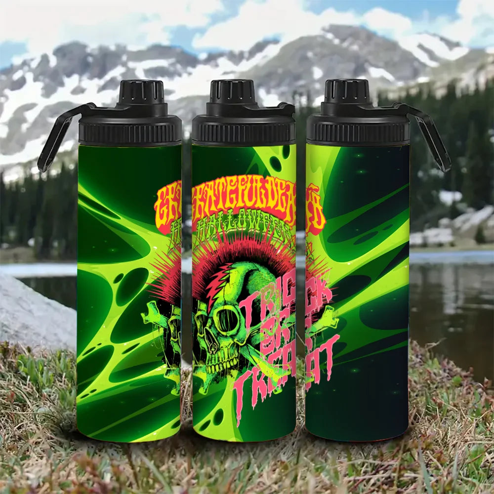 Halloween Grateful Dead Cycling Water Cup