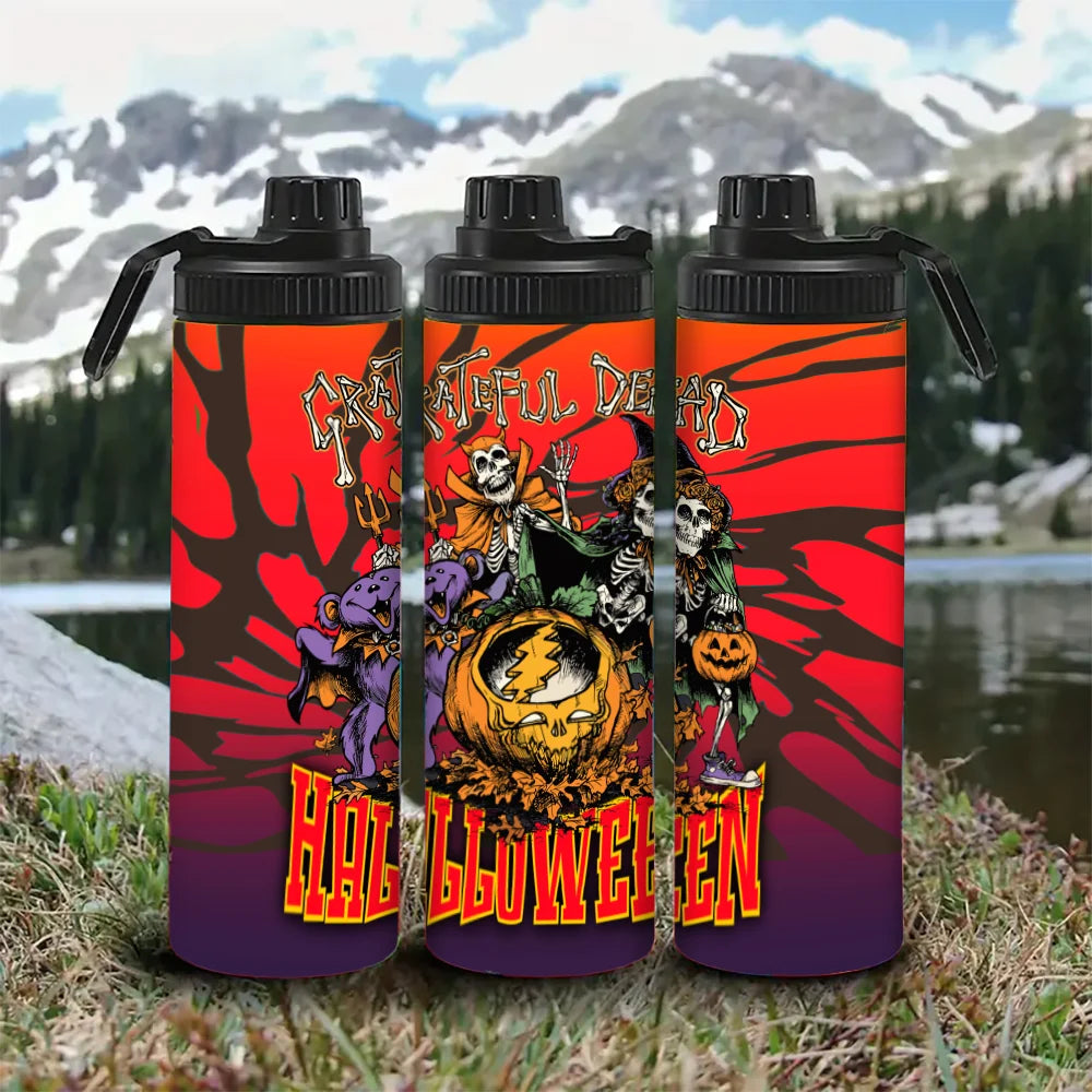 Halloween Grateful Dead Cycling Water Cup