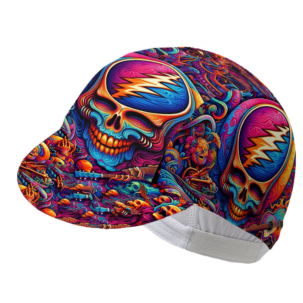 Grateful Dead - Sugar Skull Cycling Hat