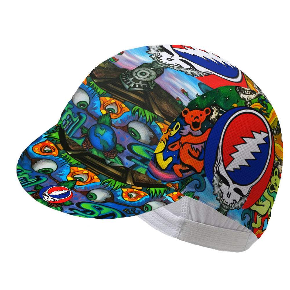 Grateful Dead - Sugar Skull Cycling Hat