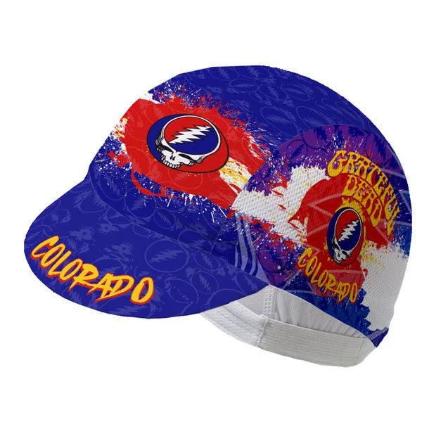 Colorado Grateful Dead Fan Cycling Cap Sports Hats
