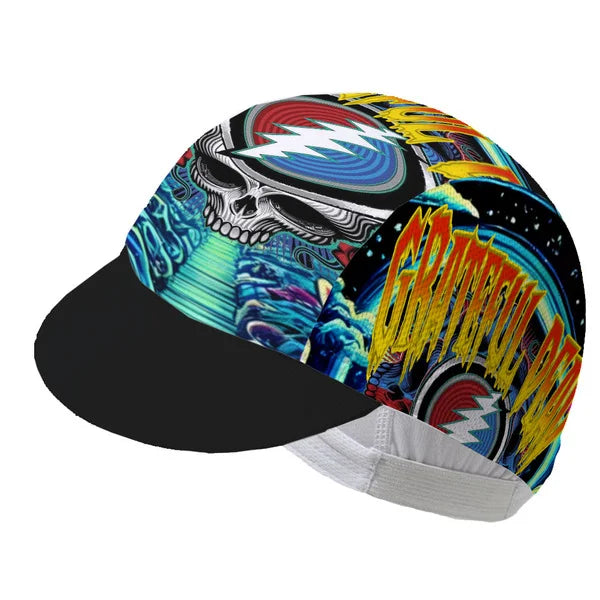 Grateful Dead Skull Cycling Cap Sports Hats