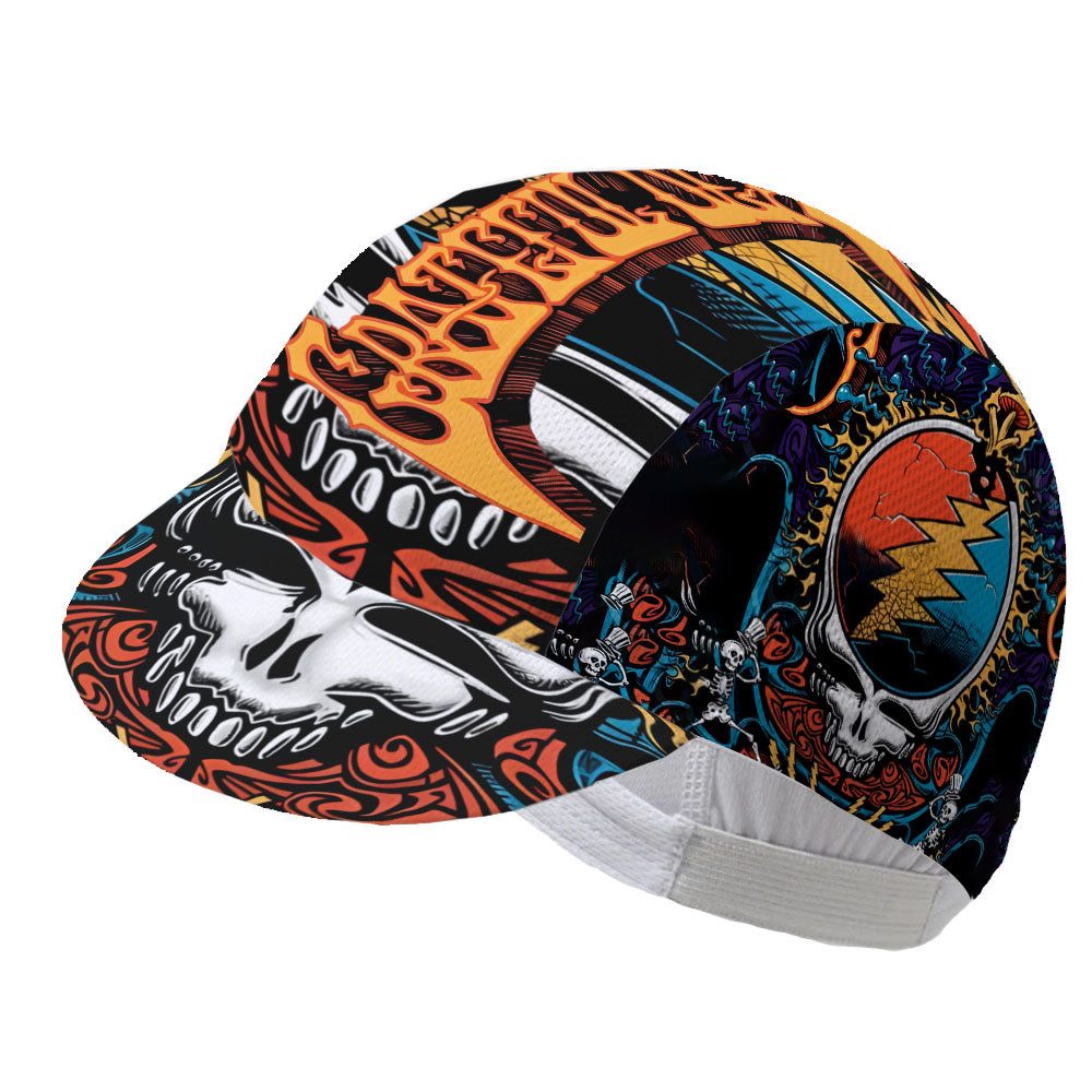 Grateful Dead Skull Cycling Cap Sports Hats