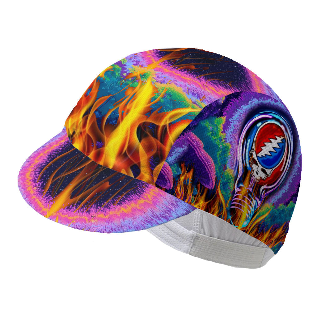 Grateful Dead Skull Cycling Cap Sports Hats