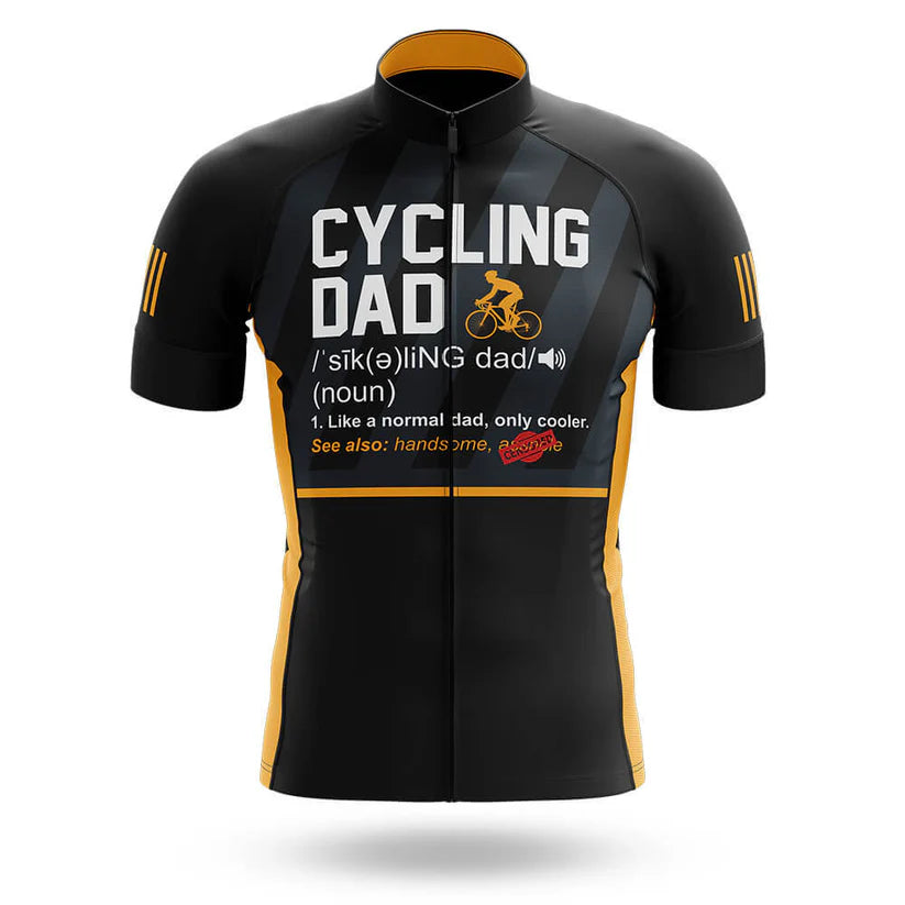 Customized Dad Definition Cycling Jersey Short Sleeve