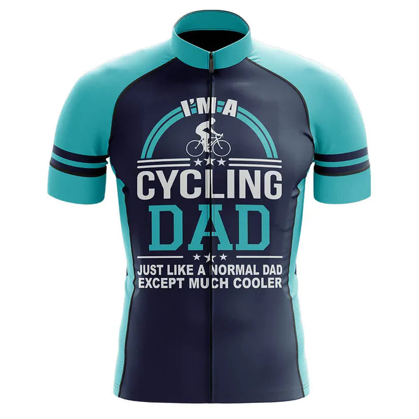 Customized I'm a Cycling Dad Cycling Jersey Short Sleeve