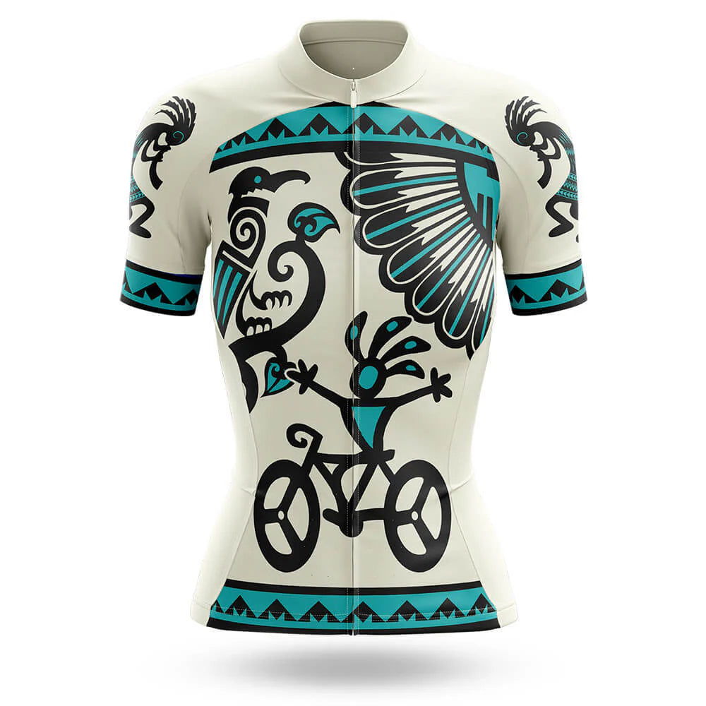 Customized Kokopelli Short Sleeve Cycling Jersey for Women Shorts and Sets