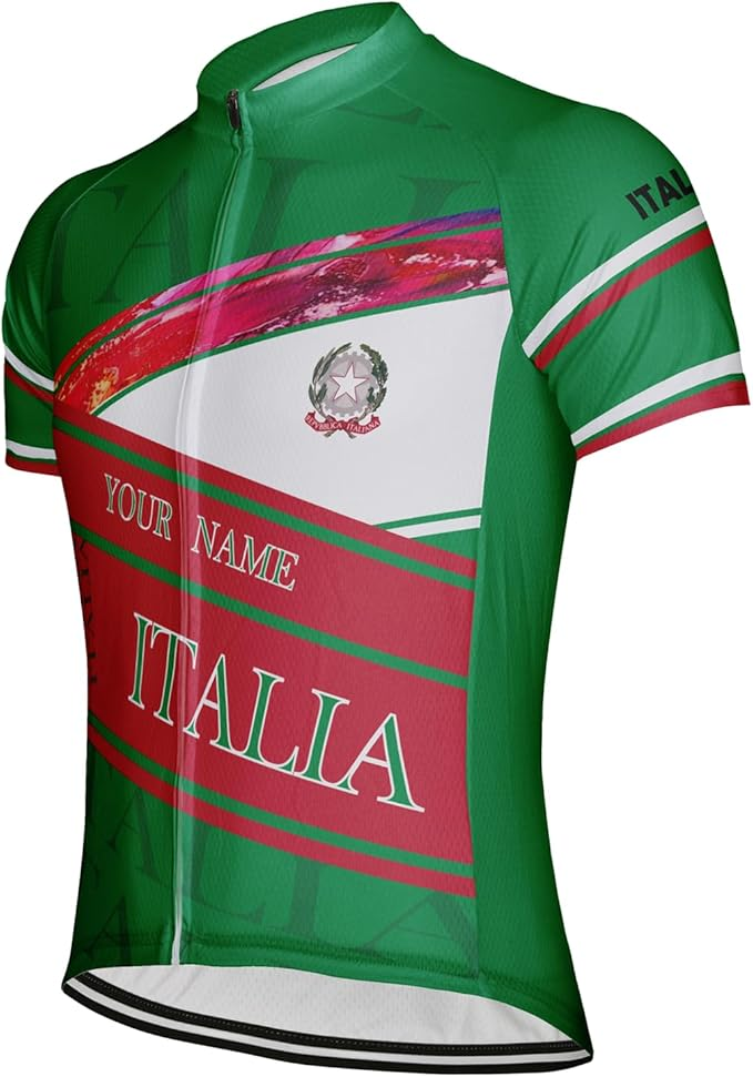 Maglia Moulin Collo Ciclista Maglia Ciclismo Manica Corta Cynar