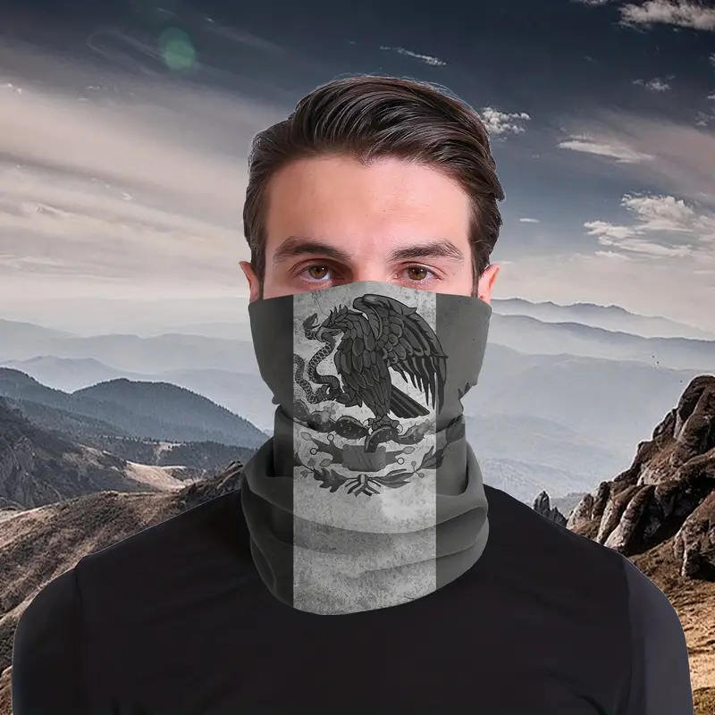 Mexico Neck Gaiter 100% Polyester Sun protection Sweat absorption Cooling