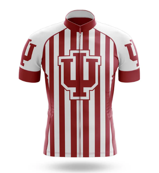 Customized Indiana Short Sleeve Cycling Jersey for Men