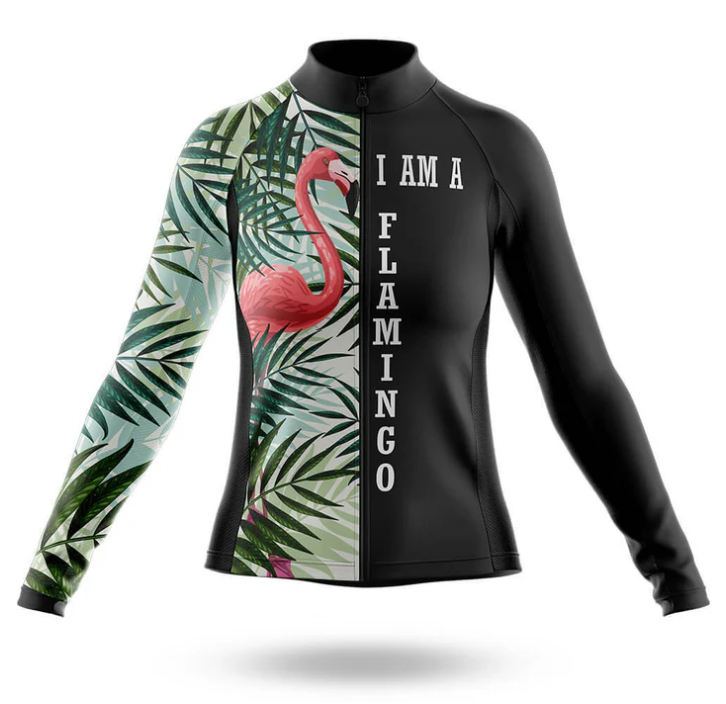 I Am a Flamingo Cycling Kit For Women