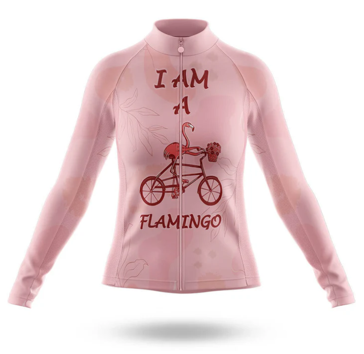 I Am a Flamingo Cycling Kit For Women