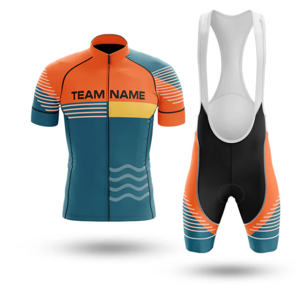 Custom Team Cycling Jersey For Men Men's Cycling Kit