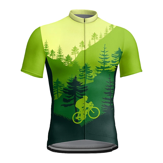 Custom Name Mountain Bike MTB Road Bike Cycling Jersey For Men