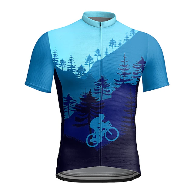 Custom Name Mountain Bike MTB Road Bike Cycling Jersey For Men