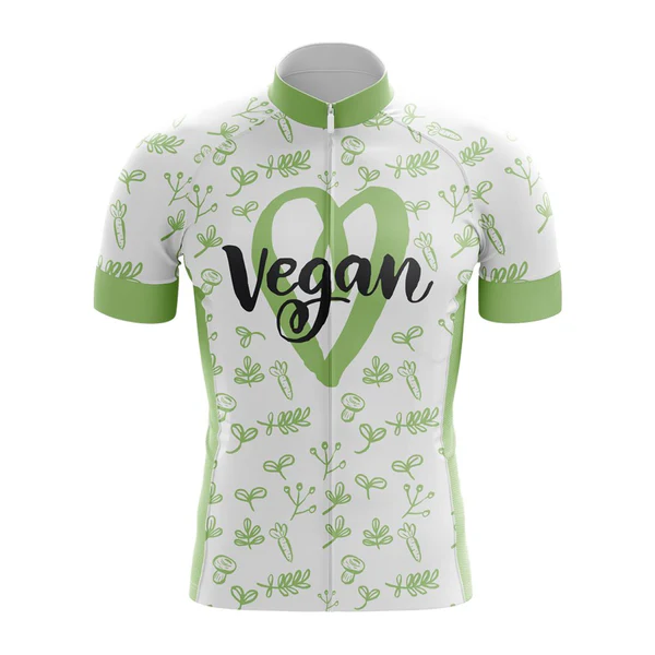 Customized Vegan Collection 1 Short Sleeve Cycling Jersey For Men And Women