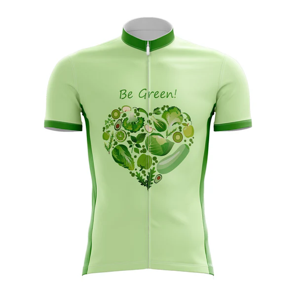 Customized Vegan Collection 1 Short Sleeve Cycling Jersey For Men And Women