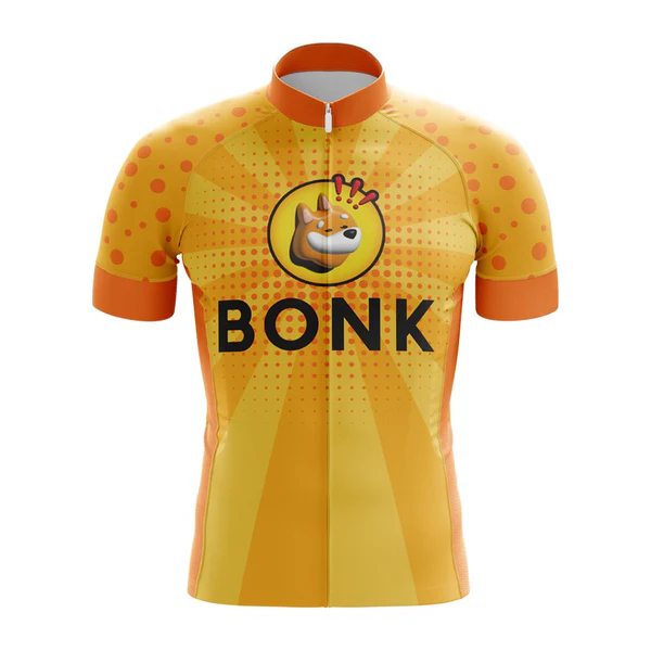 Customized Crypto Cyclist Short Sleeve Cycling Jersey For Men