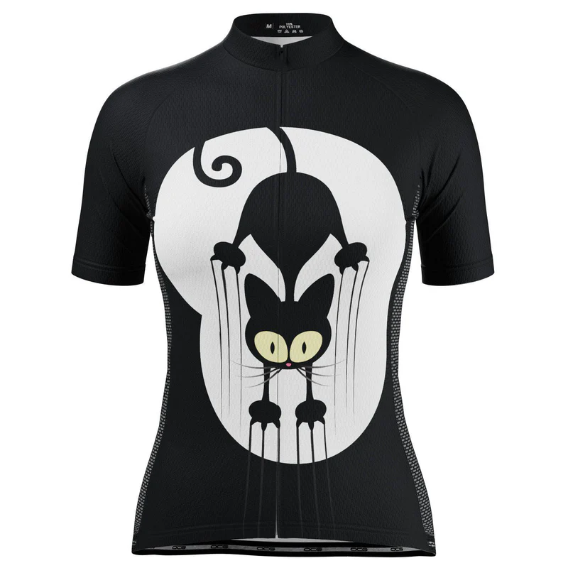 Customized Women's Cat Cycling Jersey For Women