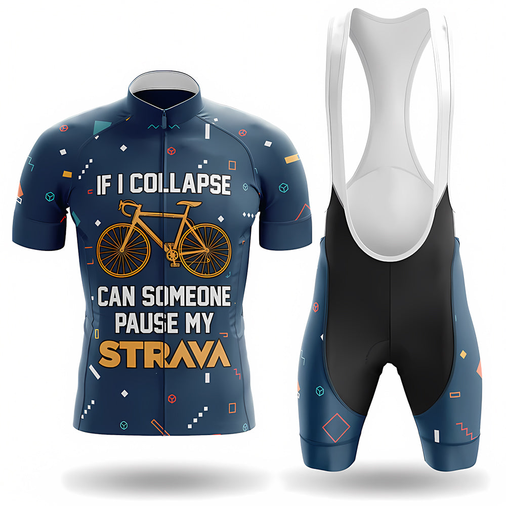 Customized Strava Short Sleeve Cycling SET For Men And Women