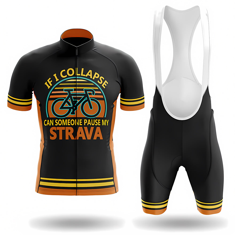 Customized Strava Short Sleeve Cycling SET For Men And Women