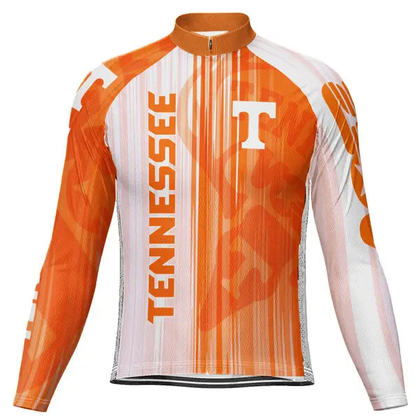 Customized Tennessee Volunteers Football Cycling Long Sleeve Jersey For Men