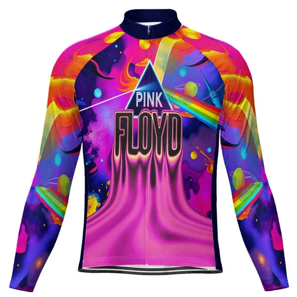 Customized Pink Floyd Cycling Long Jersey For Men